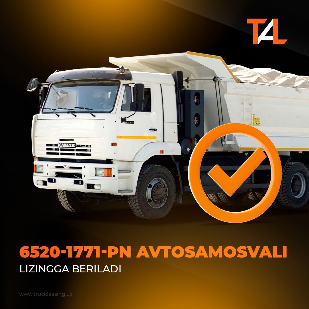 Avtosamosval 6520-1771-PN — lizingga 